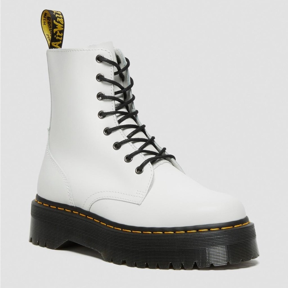 Dr.Martens JADON SMOOTH LEATHER PLATFORM BOOTS